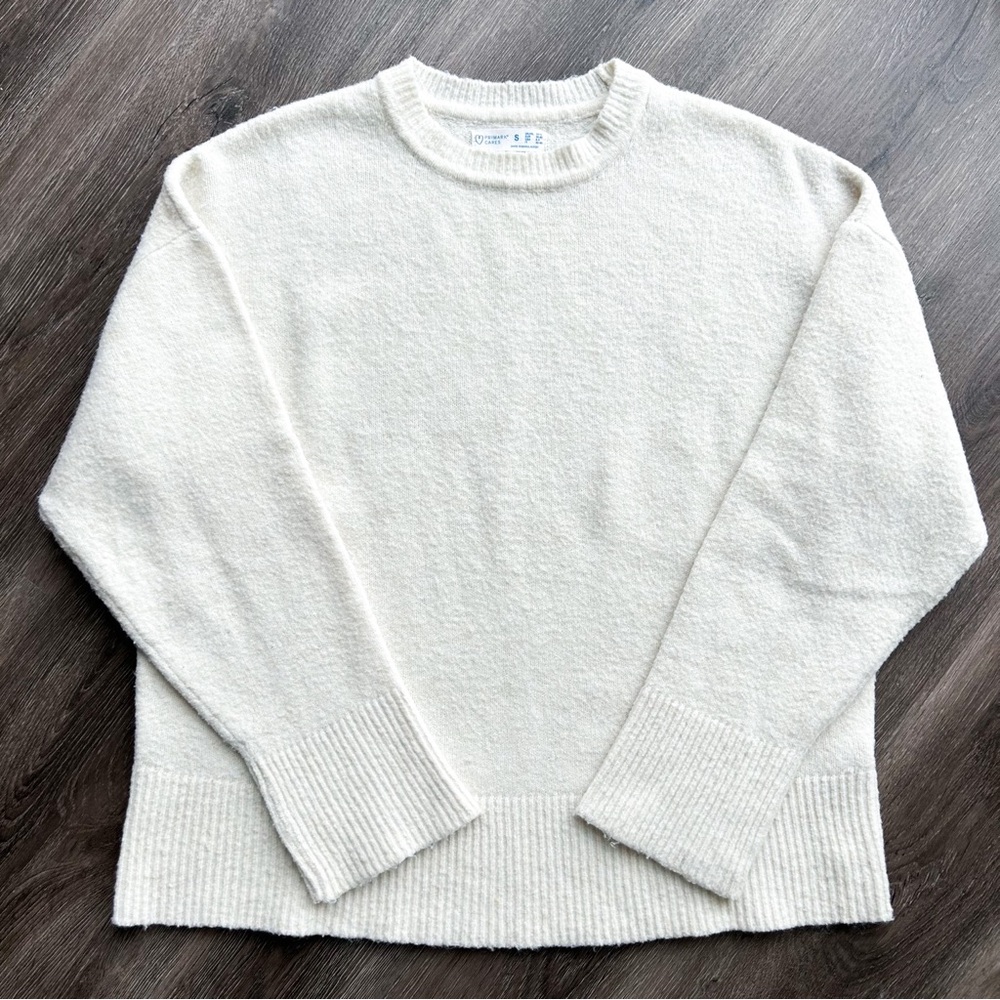 Primark cream wool blend oversized sweater - Picture 2 of 10